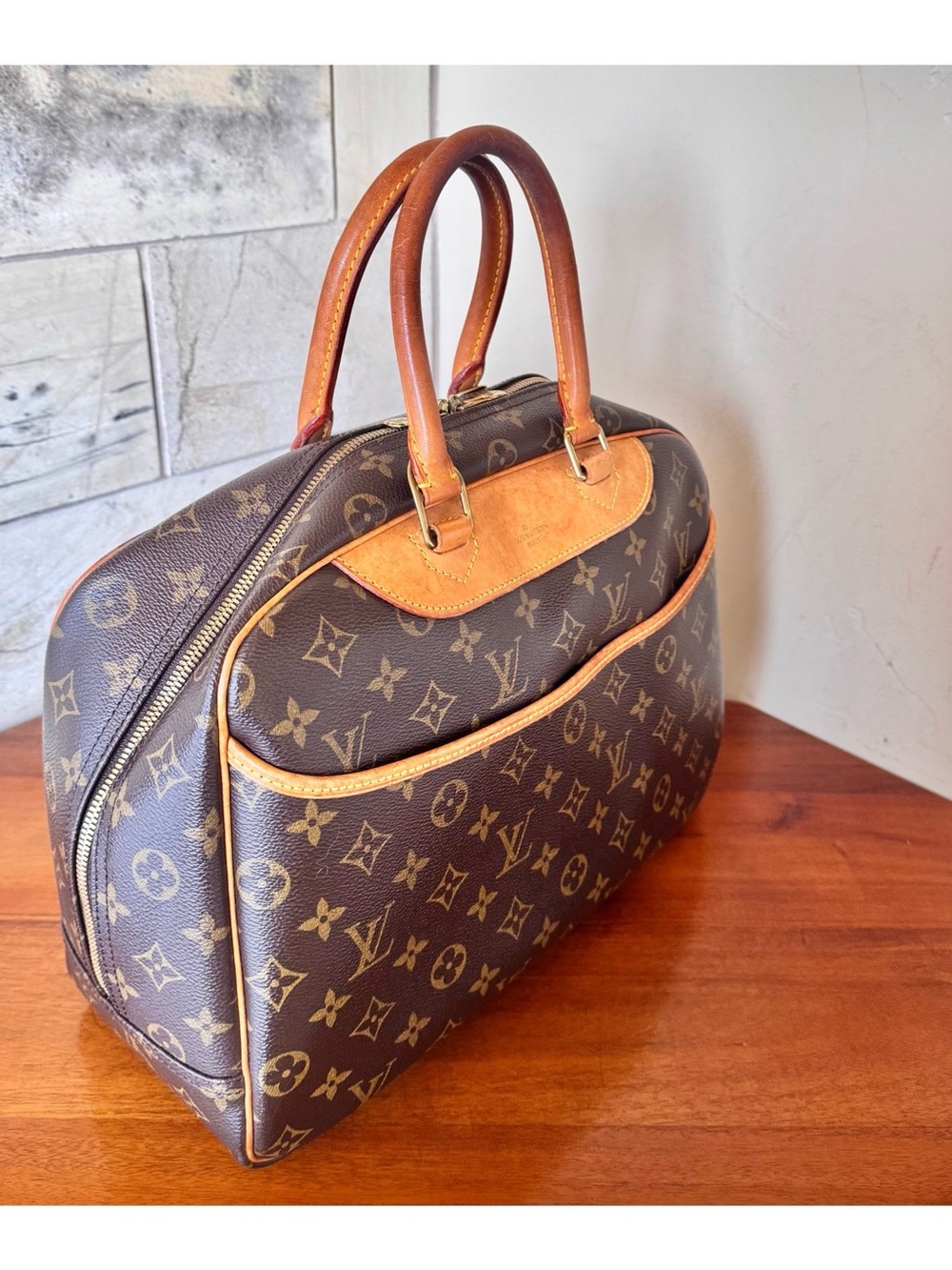 💙GORGEOUS💙LOUIS VUITTON DEAUVILLE HANDBAG - Picture 9 of 16